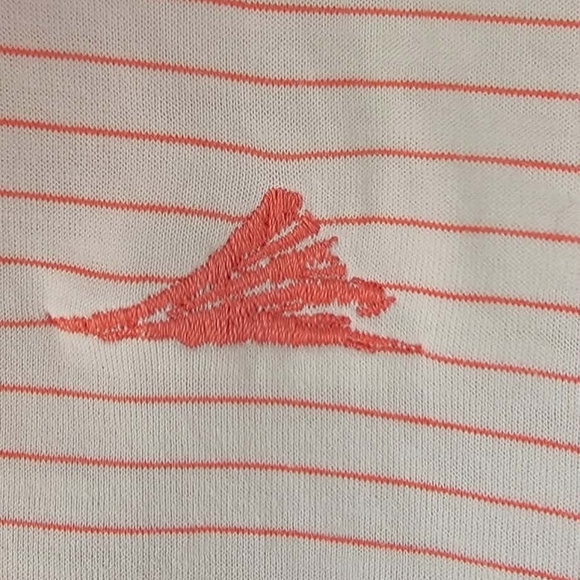 Peter Millar Light Pink and White Polo Shirt - Picture 3 of 8